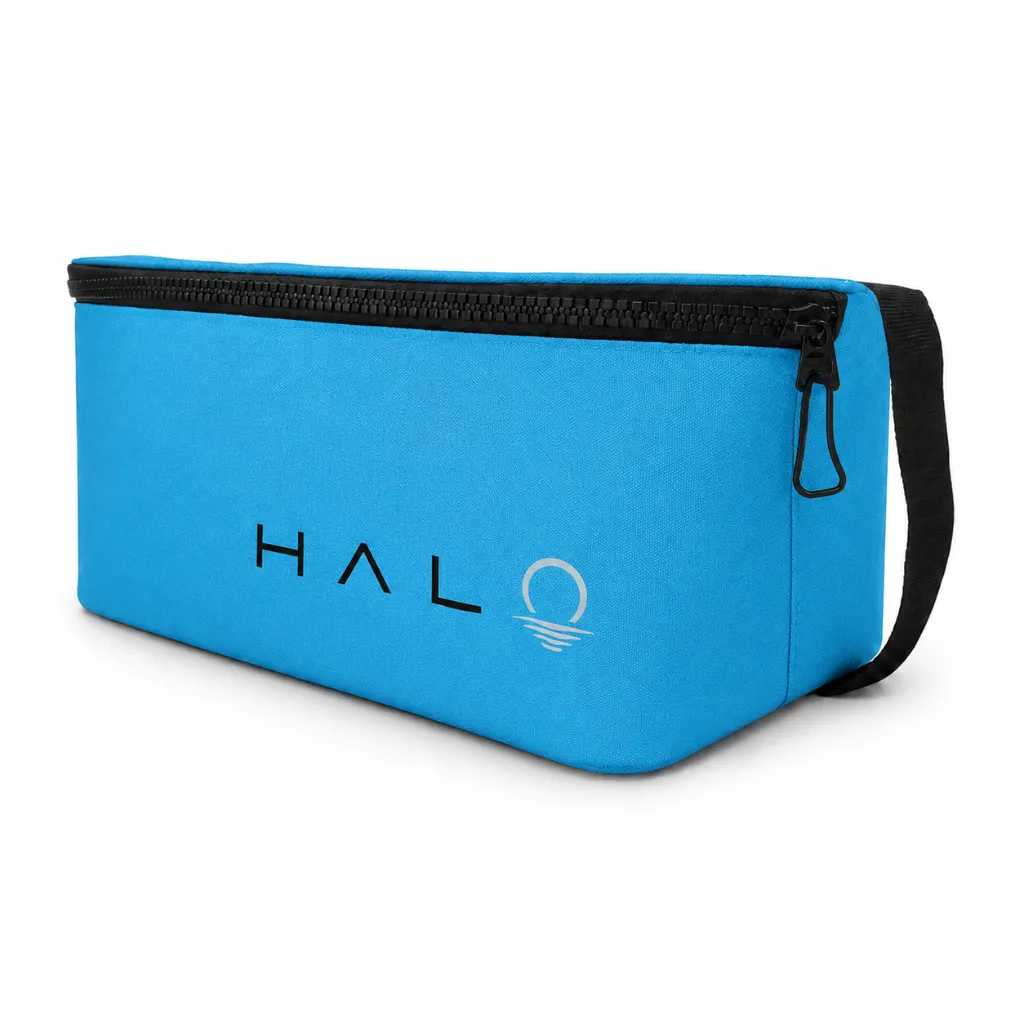 Light Blue - Mesh Boot Bag Angle.webp
