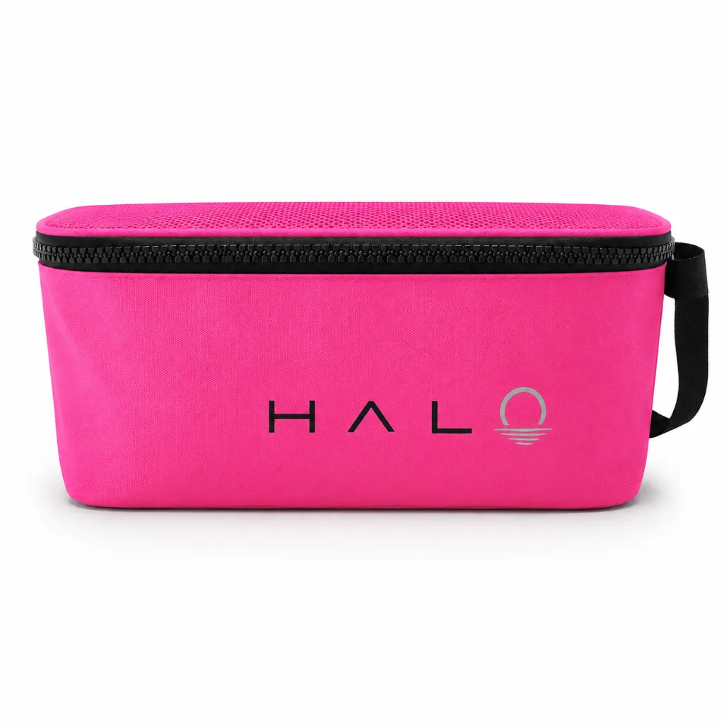 Hot Pink - Mesh Boot Bag Side.webp