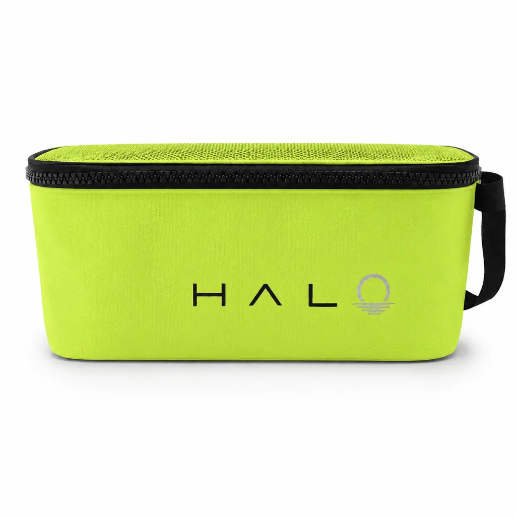 Fluorescent Green - Mesh Boot Bag Side.webp