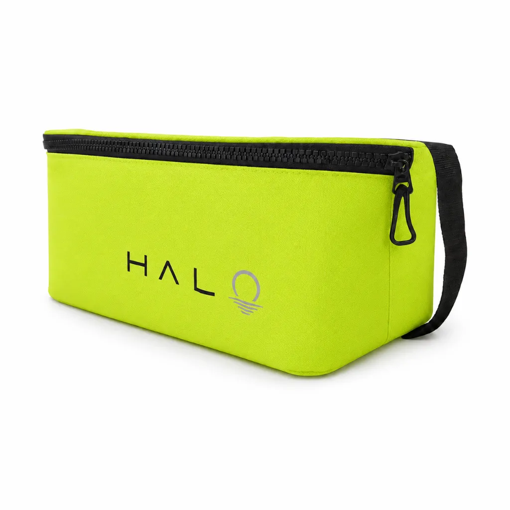 Fluorescent Green - Mesh Boot Bag Angle.webp