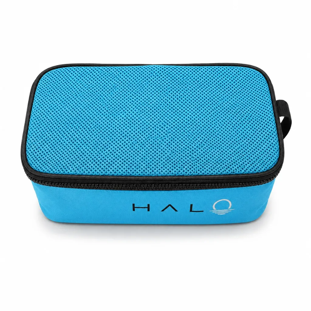 Light Blue - Mesh Boot Bag Top.webp