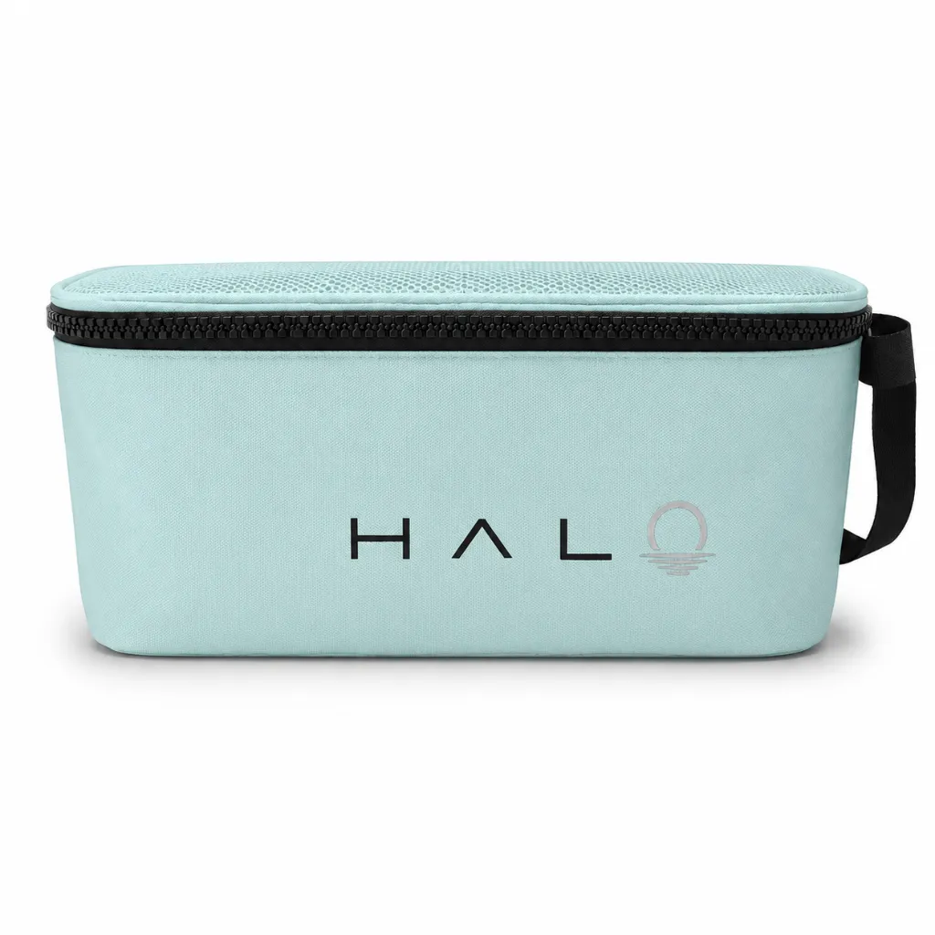 Turquoise - Mesh Boot Bag Side.webp