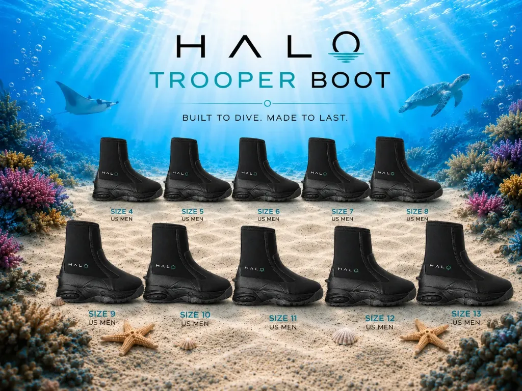 HALO Trooper Boot (5 mm) (Todos los Tamaños)